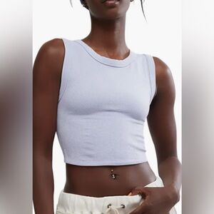 FP Movement Free Throw Crop Muscle Ribbed Tank Top New size XL